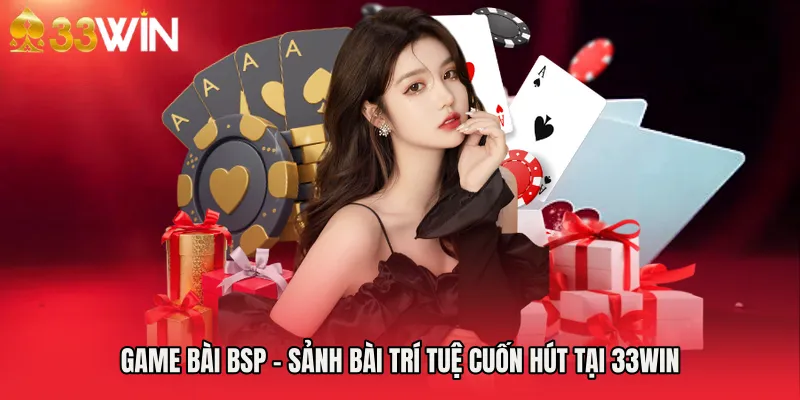 Game Bài BSP - Sảnh Bài Trí Tuệ Cuốn Hút Tại 33WIN
