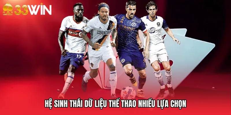 Hệ sinh thái dữ liệu thể thao nhiều lựa chọn