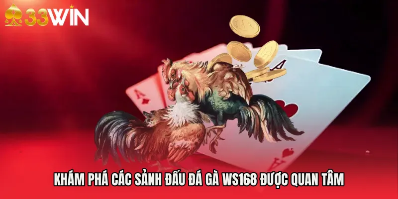 Khám phá các sảnh đấu Đá gà WS168 được quan tâm